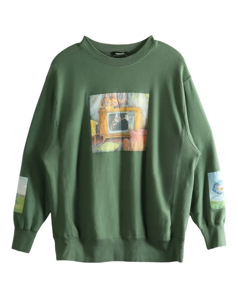 Undercover graphic-print sweatshirt - Grün Grün