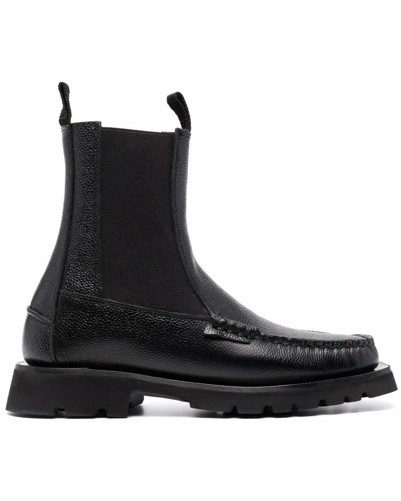 HEREU Klassische Stiefeletten Schwarz