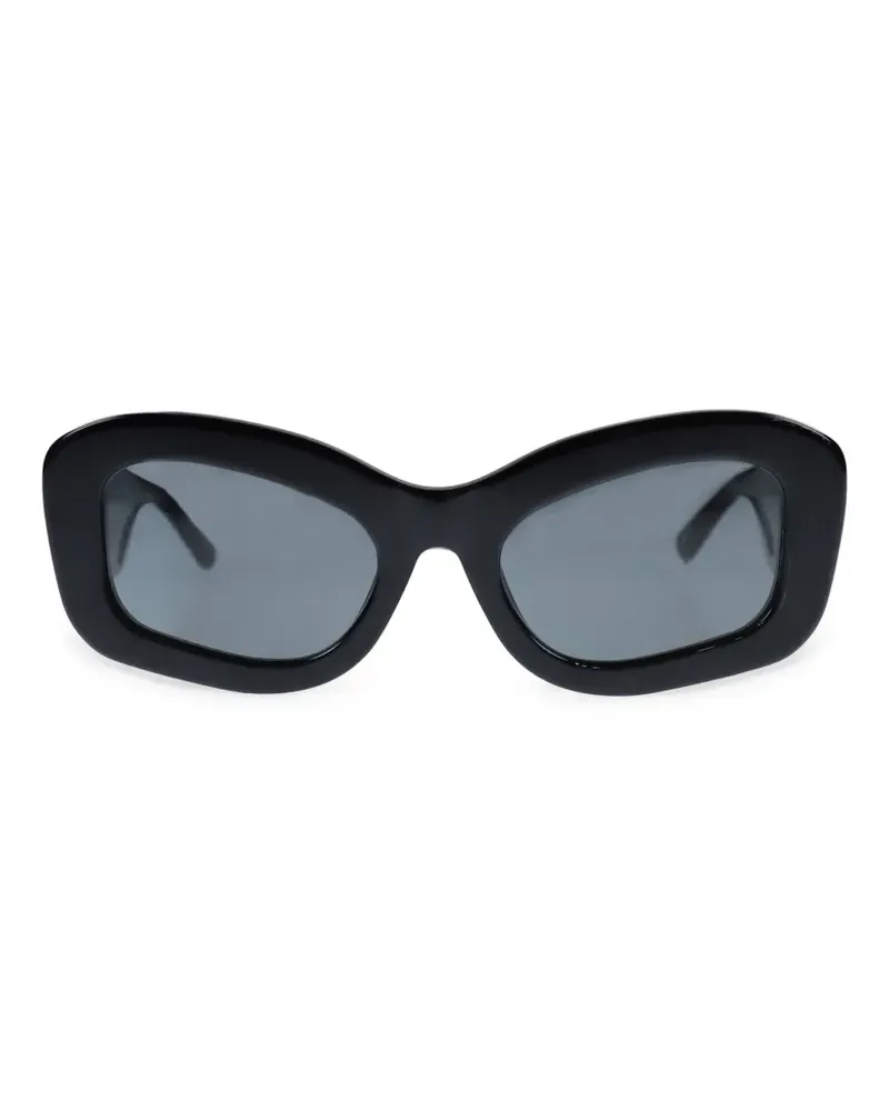 ATTICO x Linda Farrow Harry Sonnenbrille - Schwarz Schwarz