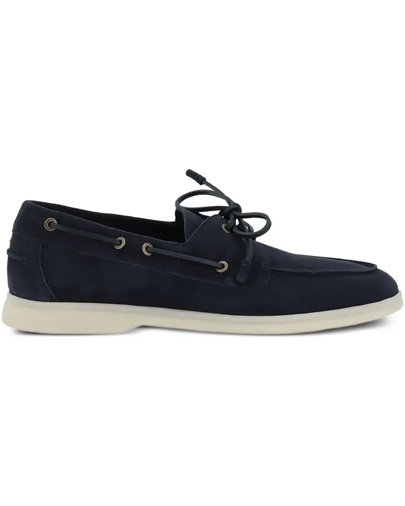 Loro Piana City Segelschuhe - Blau Blau