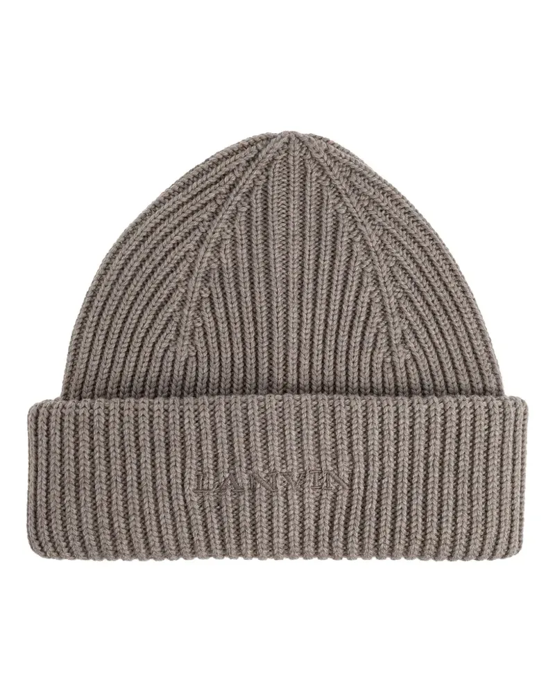 Lanvin Gerippter  Hut - Grau Grau