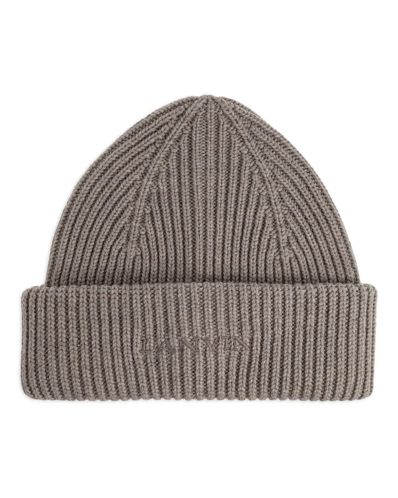 Lanvin Gerippter  Hut - Grau Grau
