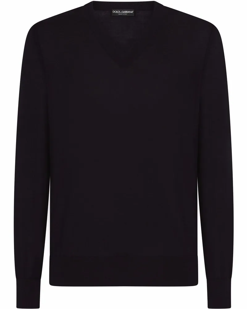 Dolce & Gabbana Pullover aus Kaschmir - Blau Blau