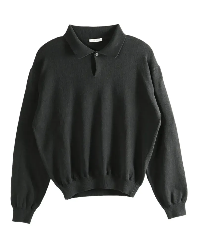 The Row faded polo knitwear - Schwarz Schwarz