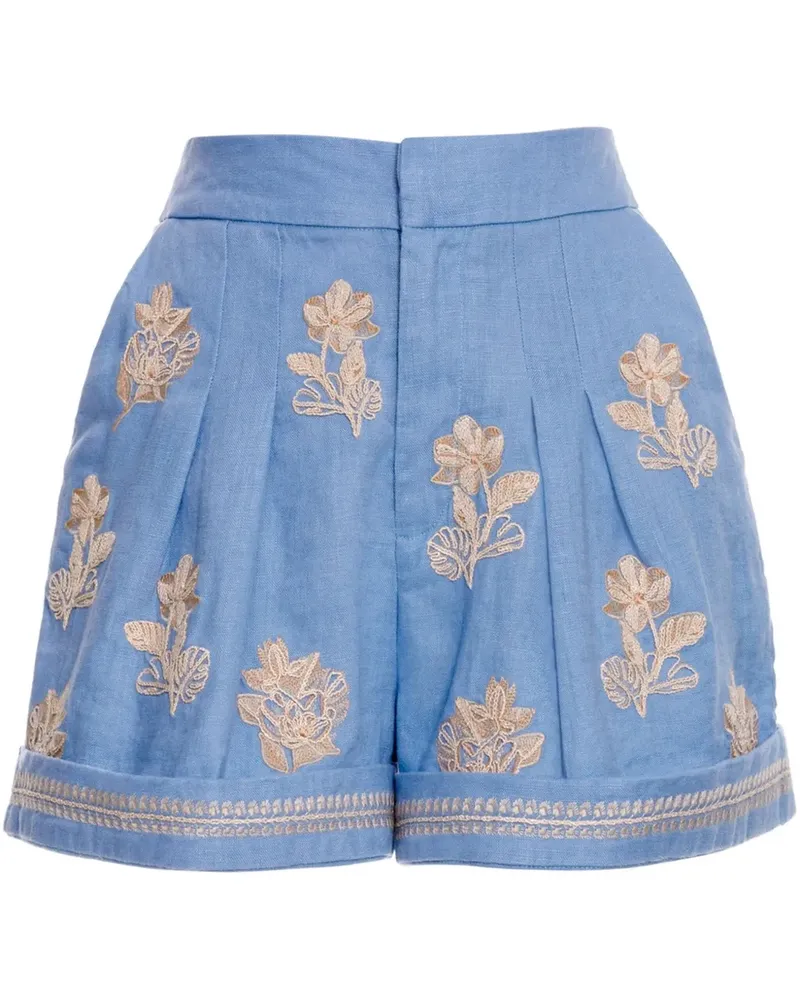 AGUA BENDITA Romy Madera Shorts - Blau Blau