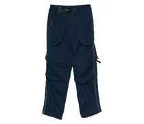 Overlay Hose aus Taft - Blau