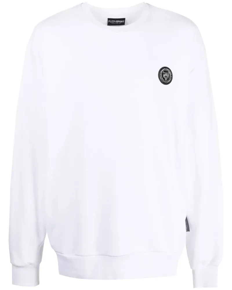 Philipp Plein Sweatshirt mit Statement-Print - Weiß Weiß