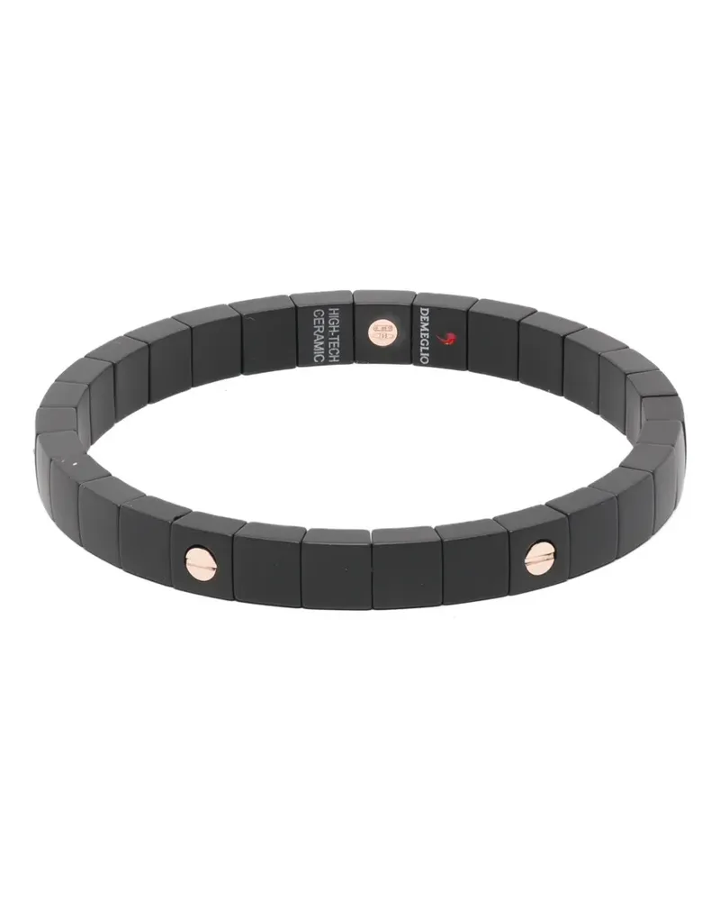 Roberto Demeglio tennis bracelet - Schwarz Schwarz