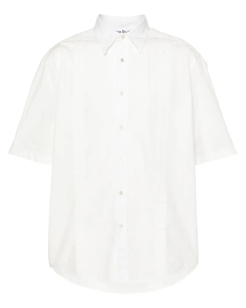 Acne Studios Hemd mit Nahtdetails - Weiß Weiß