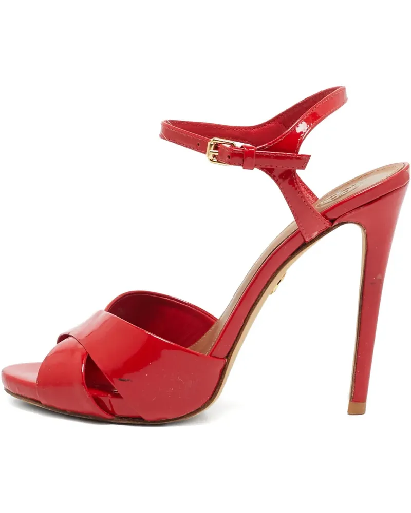 Tory Burch Pre-owned Sandalen aus Lackleder 130mm - Rot Rot