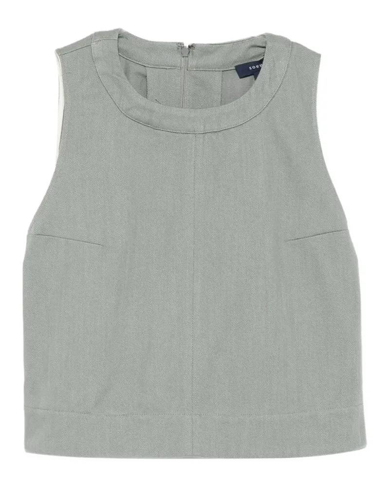 Soeur Pampa Oberteil mit rundem Ausschnitt - Grün Grün