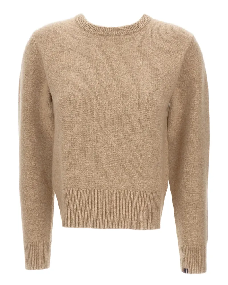 extreme cashmere Jeanne crew-neck cashmere sweater - Nude Nude
