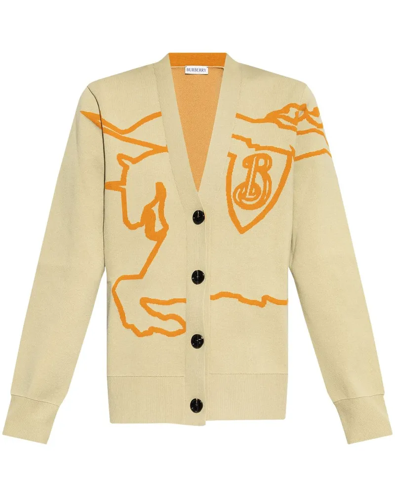 Burberry EKD Cardigan - Nude Nude