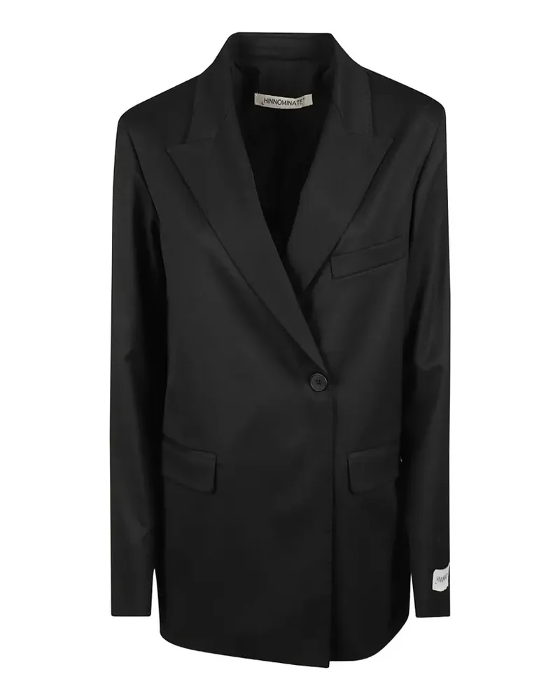 HINNOMINATE single-breasted blazer - Schwarz Schwarz