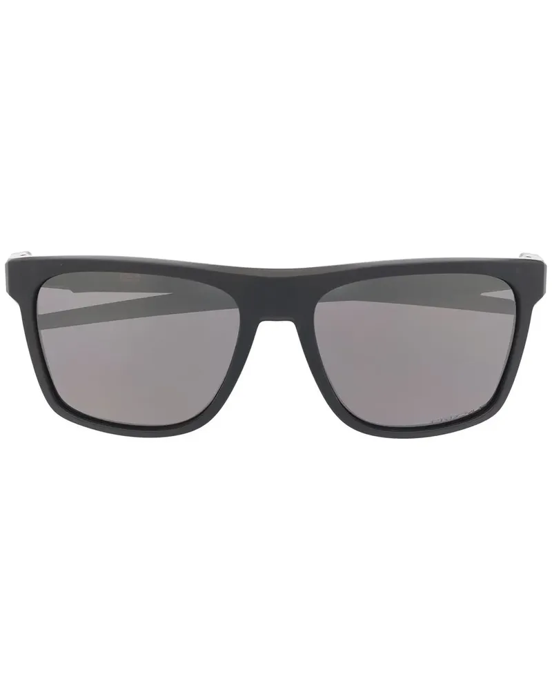 Oakley Sonnenbrille mit eckigem Gestell - Schwarz Schwarz