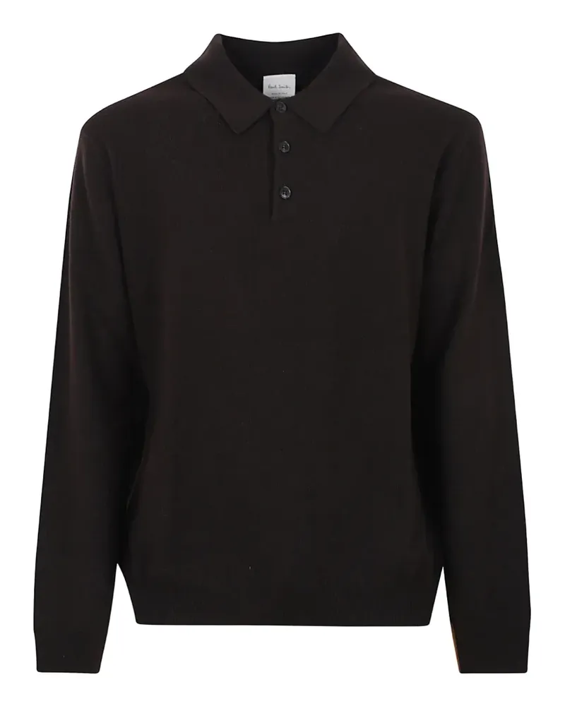 Paul Smith button-placket polo shirt - Braun Braun