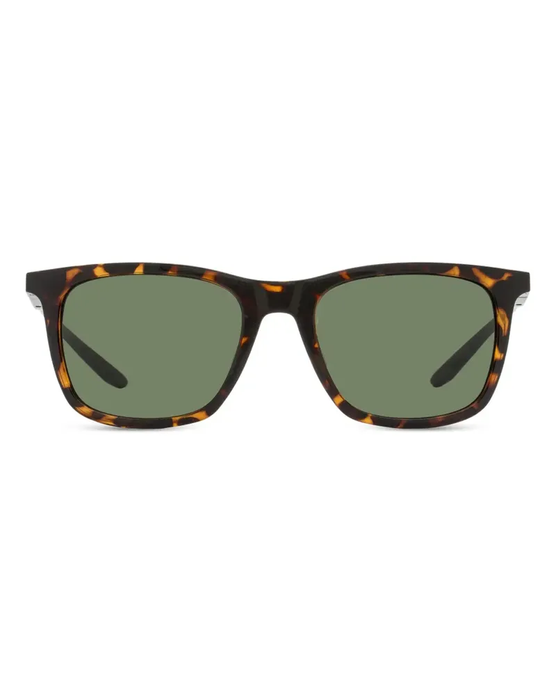 Nike Sonnenbrille in Schildpattoptik - Schwarz Schwarz