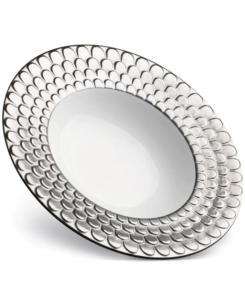 L’OBJET Aegean Suppenteller (22cm) - Weiß Weiß