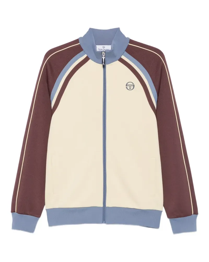 Sergio Tacchini Ghibli Sportjacke mit Logo-Stickerei - Nude Nude