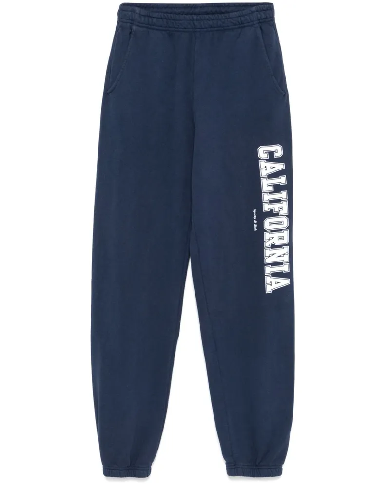 SPORTY & RICH California Jogginghose - Blau Blau