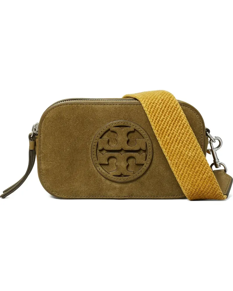 Tory Burch Miller Mini-Tasche aus Wildleder - Braun Braun