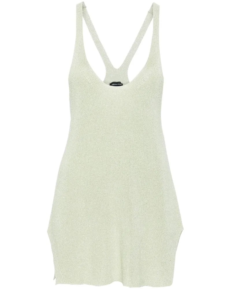 Fabiana Filippi Tanktop mit Racerback-Rückenausschnitt - Grün Grün