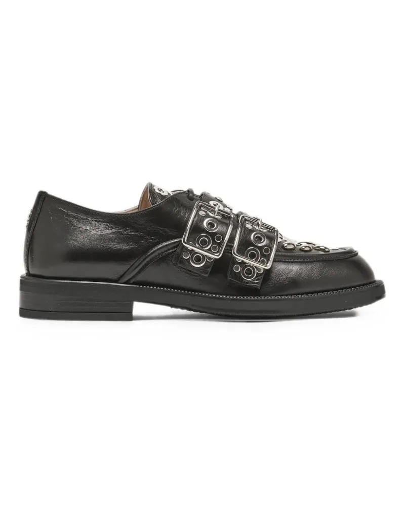 N° 21 Derby-Schuhe mit Ösen - Schwarz Schwarz