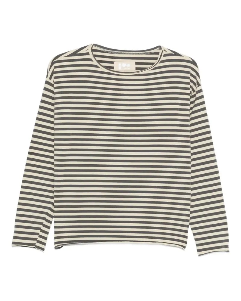 LABO.ART Lola striped long-sleeve top - Grau Grau