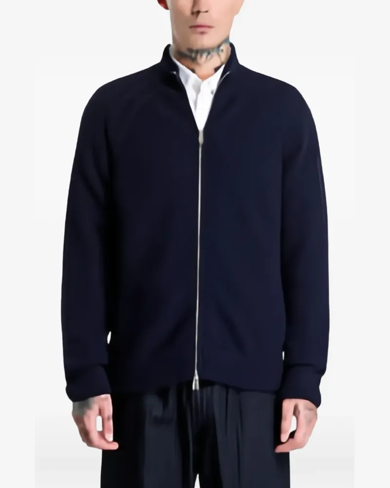 Napapijri Tauern zip-up cardigan - Blau Blau