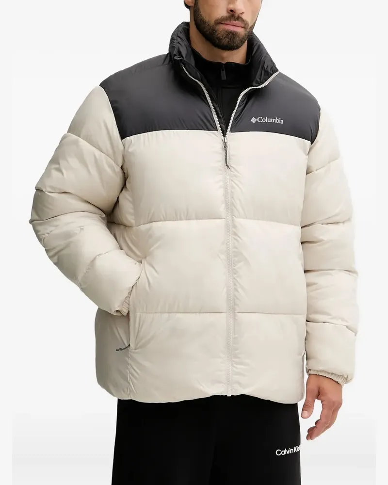 Columbia Sportswear Company colourblock padded jacket - Nude Nude