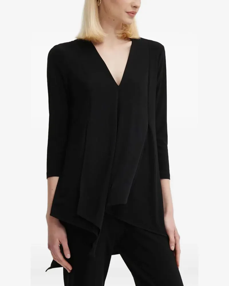 Joseph Ribkoff V-neck top - Schwarz Schwarz