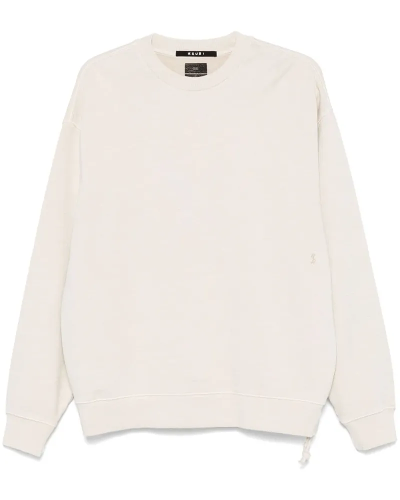 ksubi 4 x 4 Biggie Crew Sweatshirt - Nude Nude