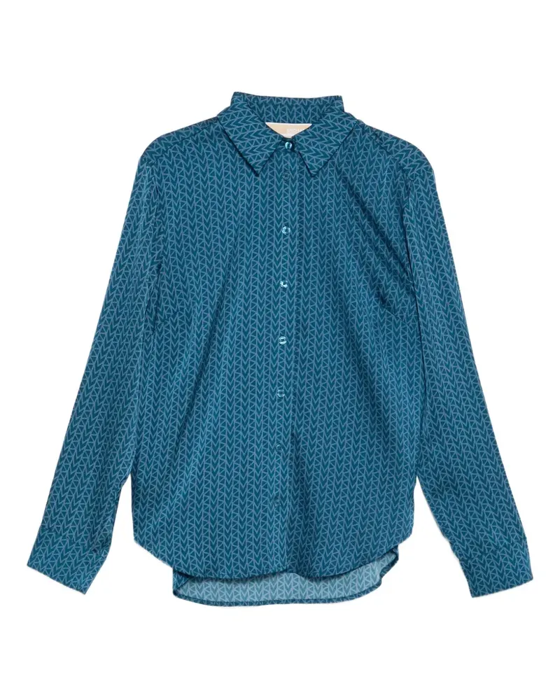 Michael Kors MK2000 Hemd - Blau Blau