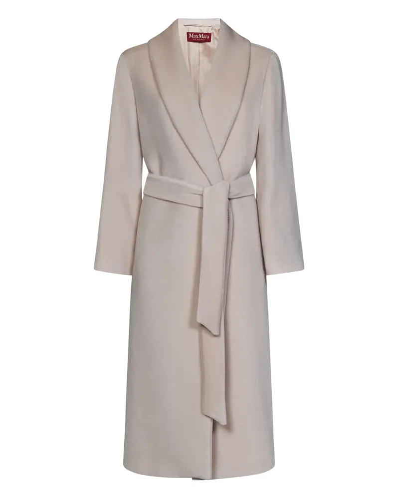 Max Mara Cappotto belted coat - Nude Nude