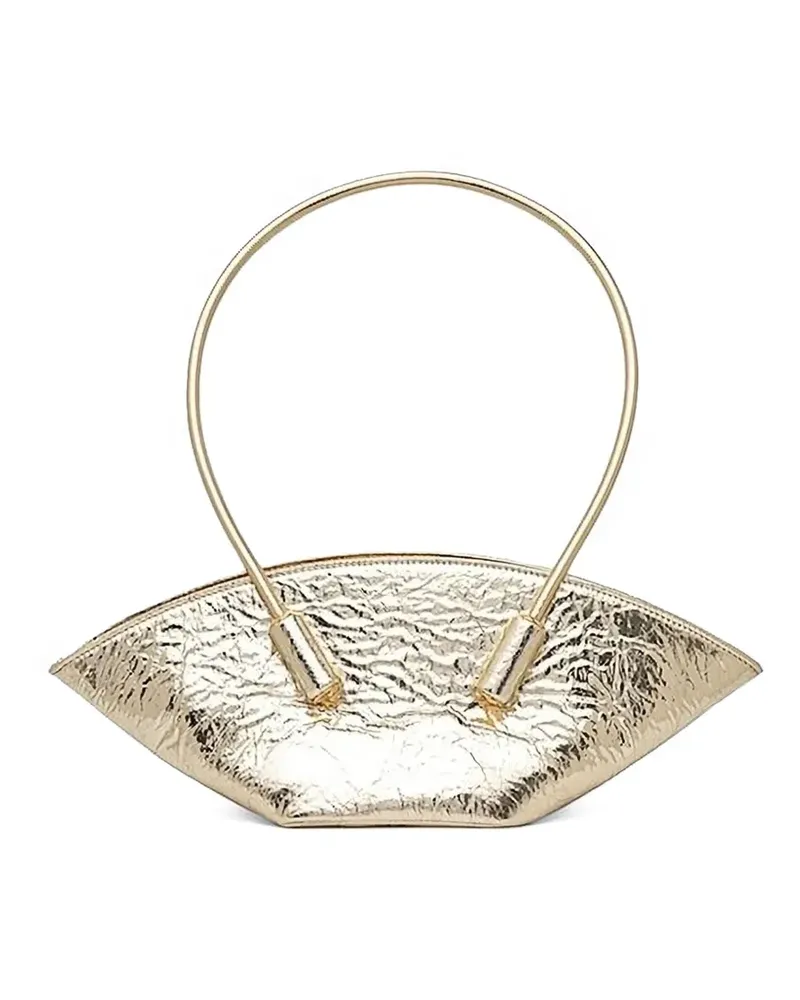 THEMOIRÈ Olimpia Tote Bag im Metallic-Look - Gold Gold