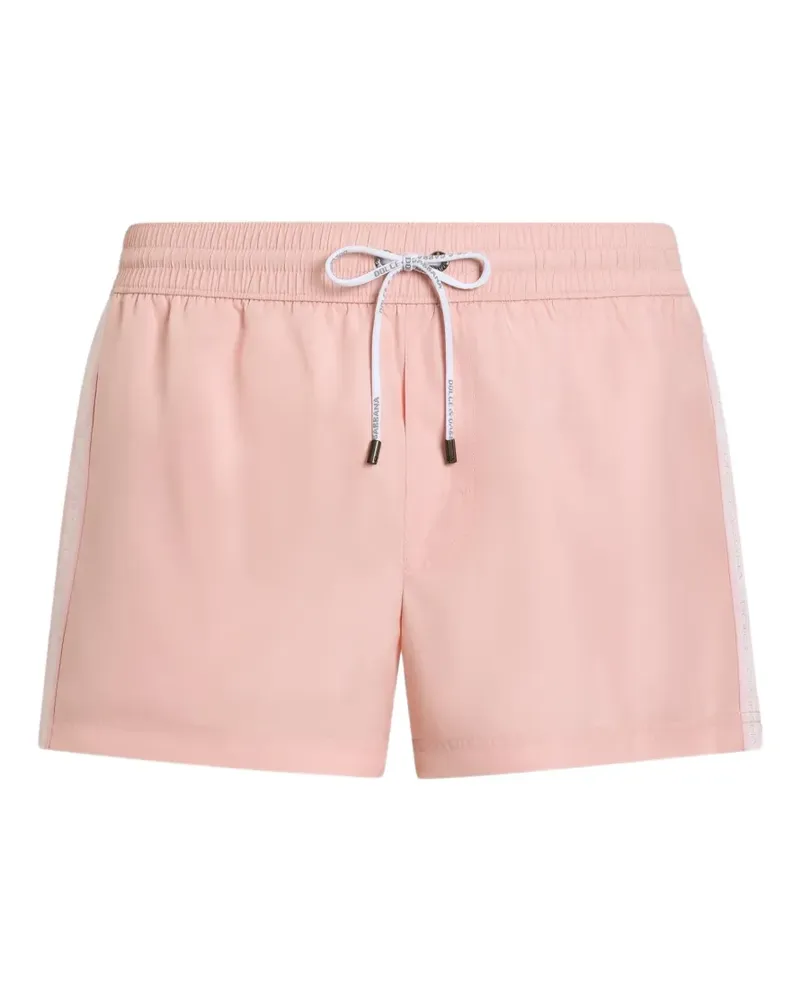 Dolce & Gabbana Badeshorts mit Kordelzug - Rosa Rosa