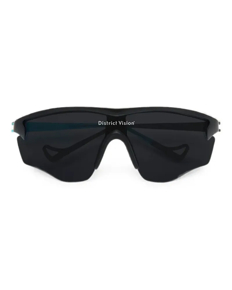 District Vision Junya Racer sunglasses - Schwarz Schwarz