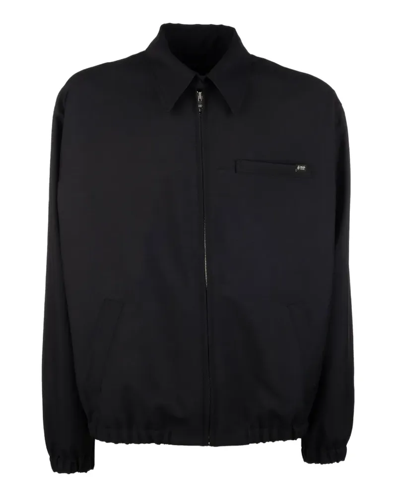 Prada Blousonjacke aus Mohairwolle - Blau Blau