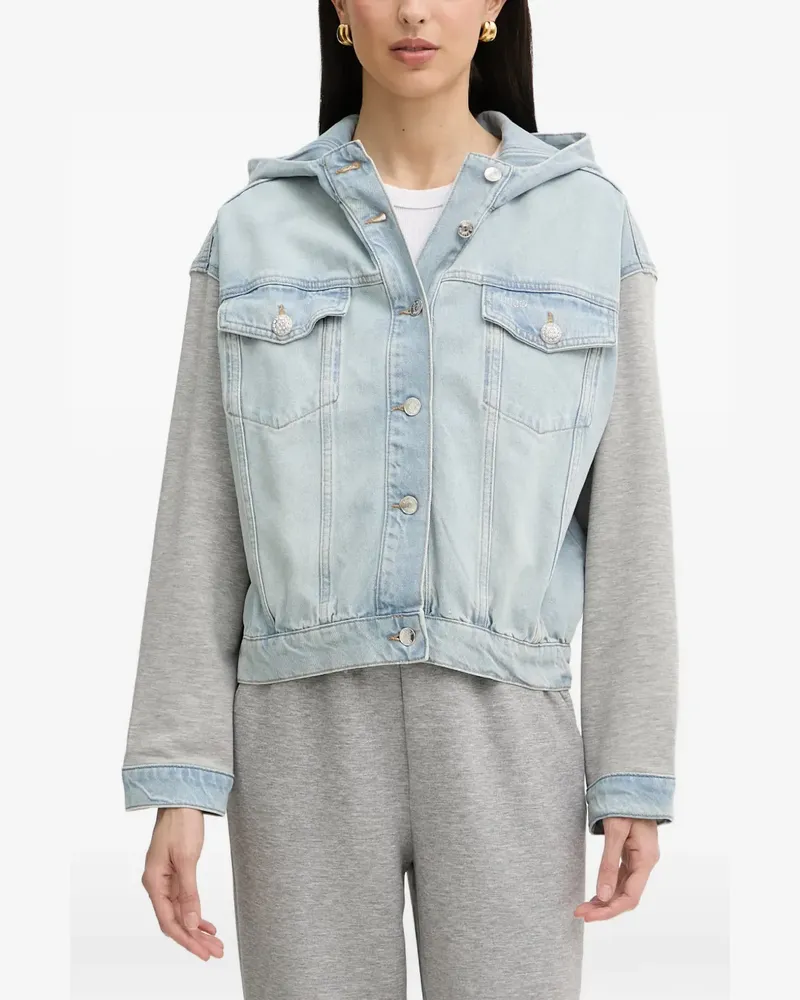 Liu Jo hooded denim jacket - Blau Blau