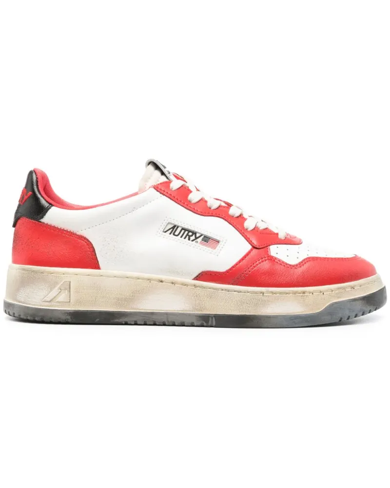 AUTRY Medalist Super Vintage Sneakers - Weiß Weiß