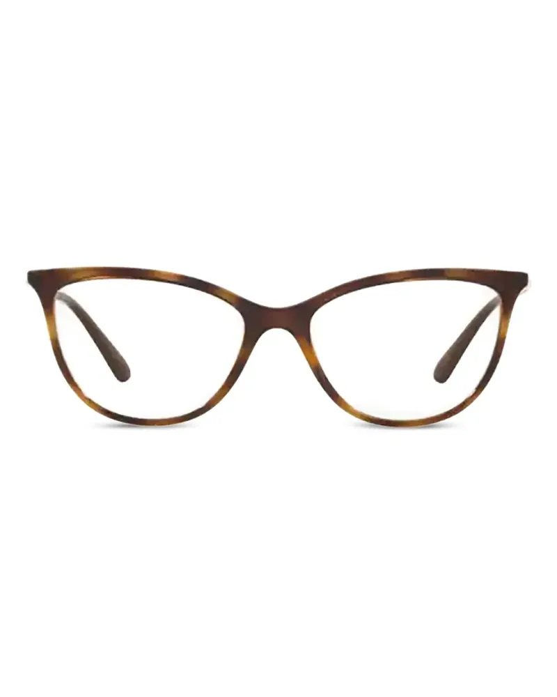 Vogue Dark Havana Cat-Eye-Brille - Braun Braun