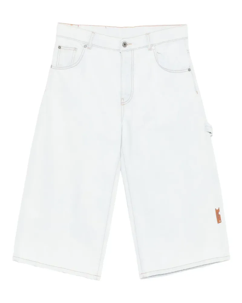 OFF-WHITE Jeans-Shorts im Five-Pocket-Design - Blau Blau