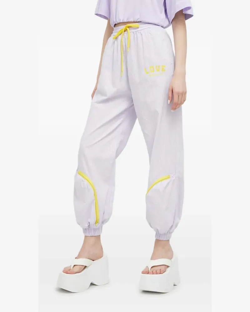 Moschino Jogginghose mit Kordelzug - Violett Violett