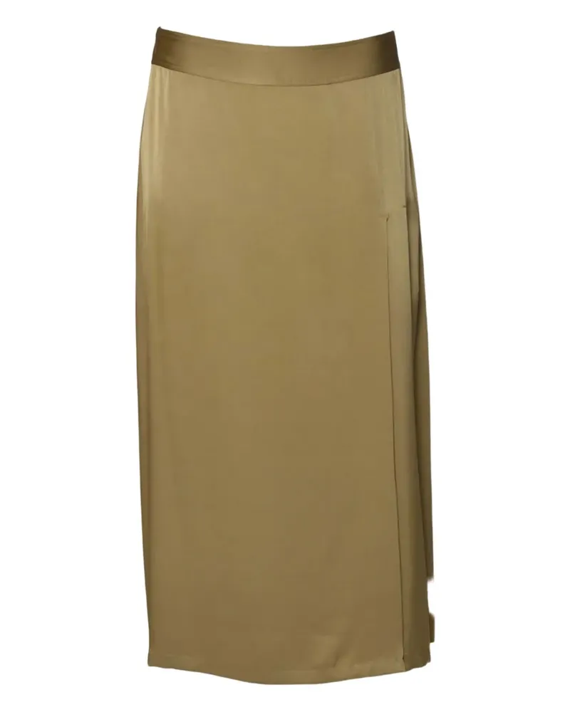 ASPESI Midirock mit Bund - Nude Nude