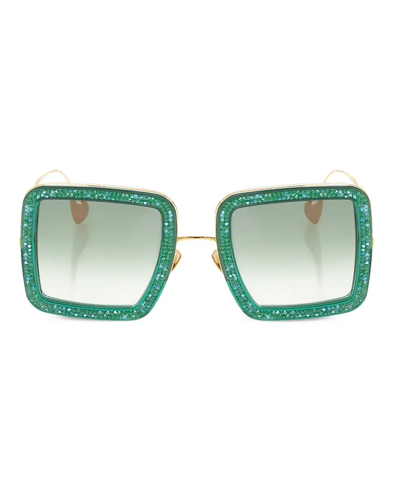 Anna-Karin Karlsson Rechteckige Sonnenbrille - Grün Grün