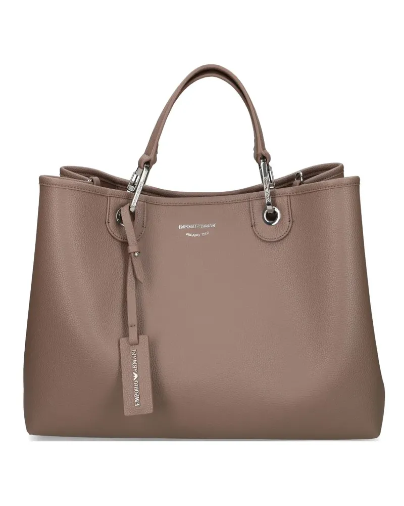 Emporio Armani Klassische Tote Bag - Braun Braun