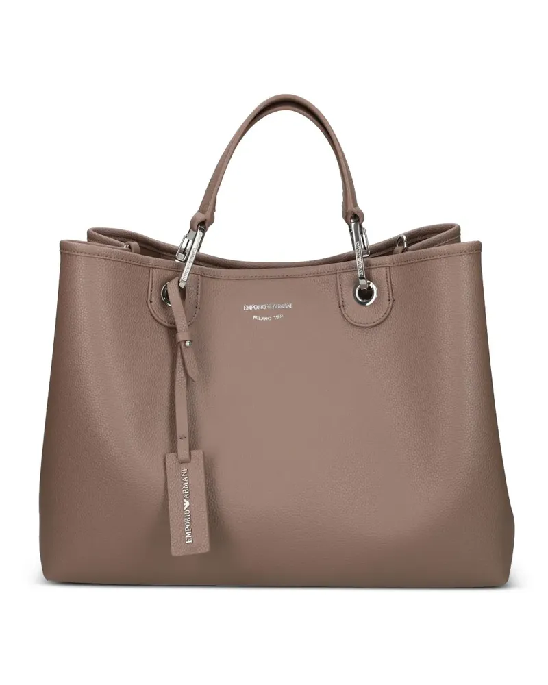 Emporio Armani Klassische Tote Bag - Braun Braun