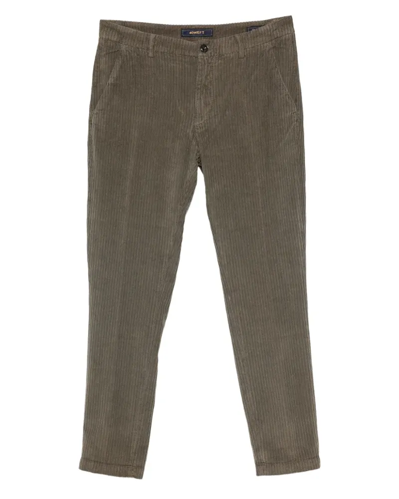40Weft Chino aus Cord - Grau Grau