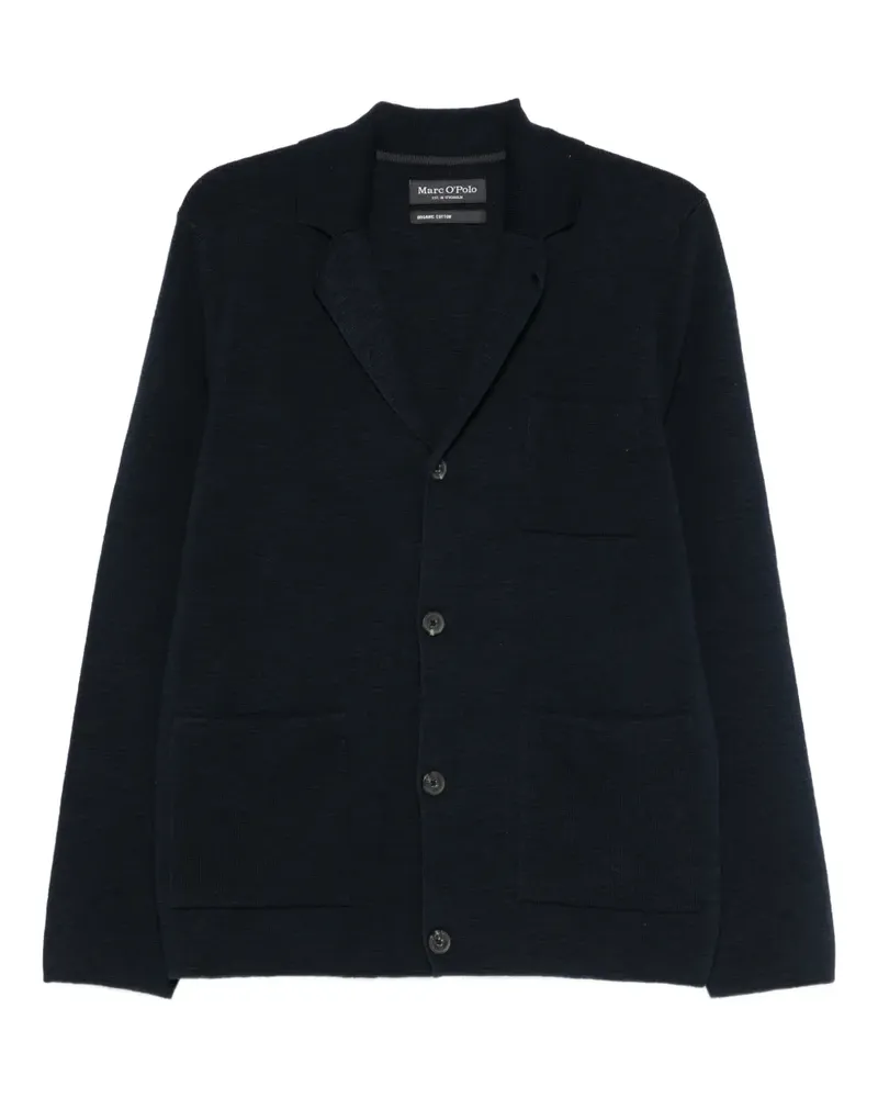 Marc O'Polo button pocket cardigan - Blau Blau