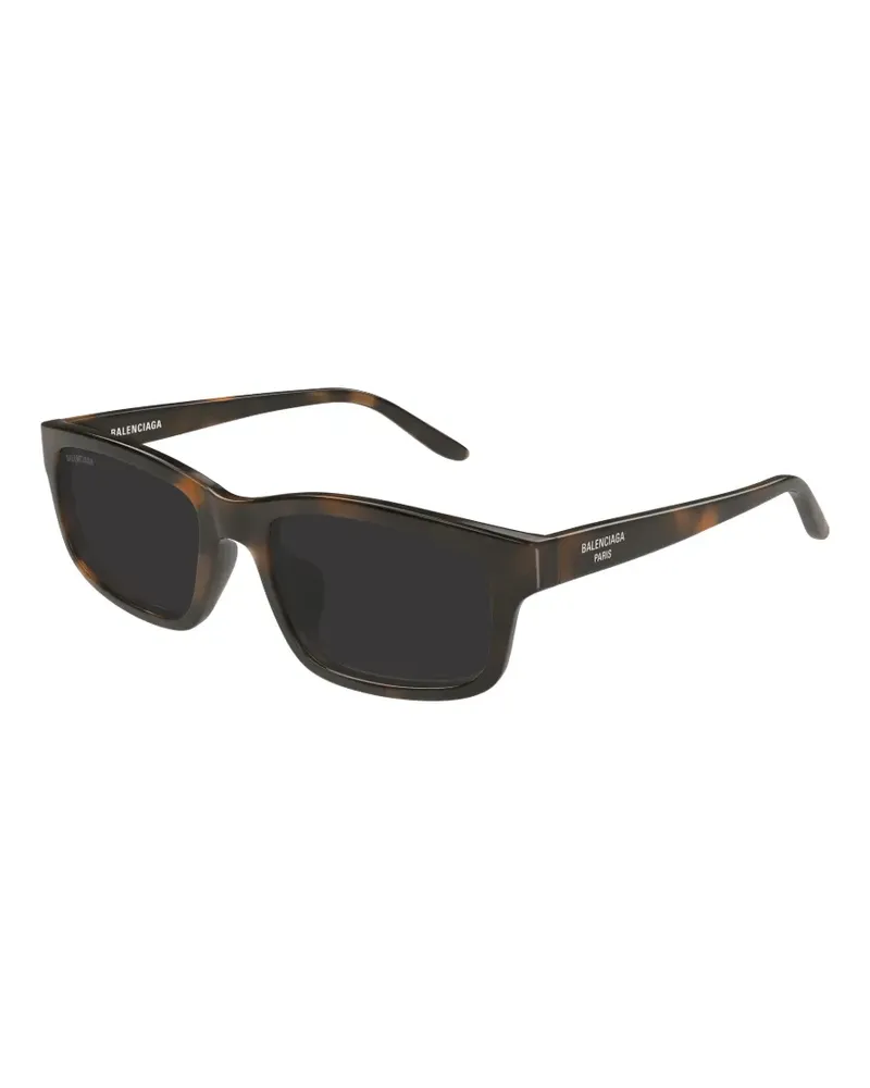 Balenciaga Eckige Daily Sonnenbrille - Braun Braun